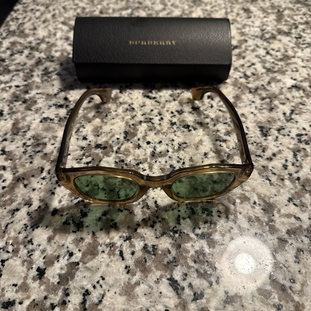 Burberry Sunglasses with Green Lenses